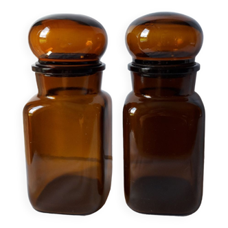 Amber jars