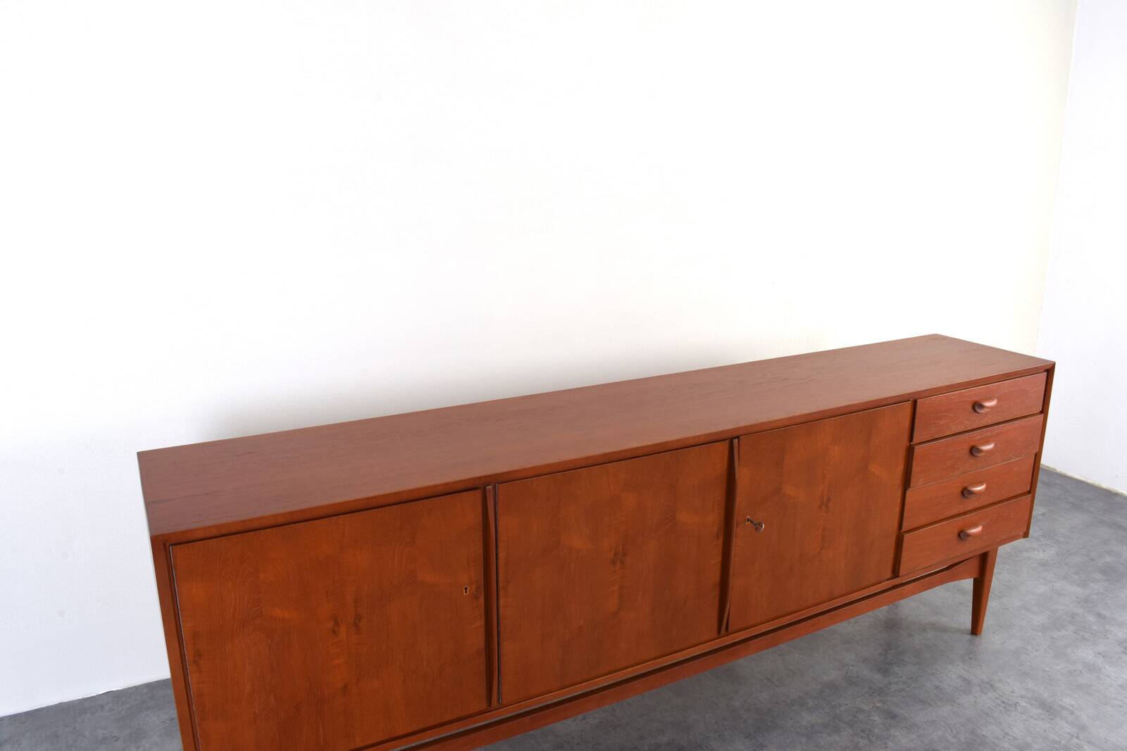 Mid-Century Teak Sideboard by Heinrich Althoff, 1960s.