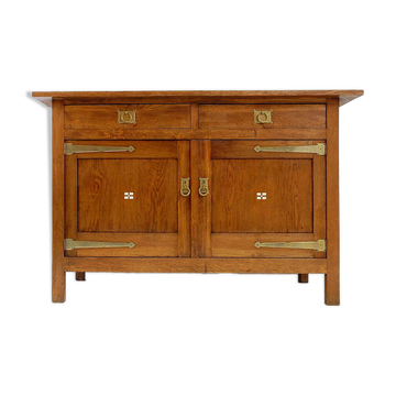 20th-century antique buffet in Art Nouveau style