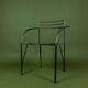 Lot tabouret et fauteuil Lune d'argent de Pascal Mourgue