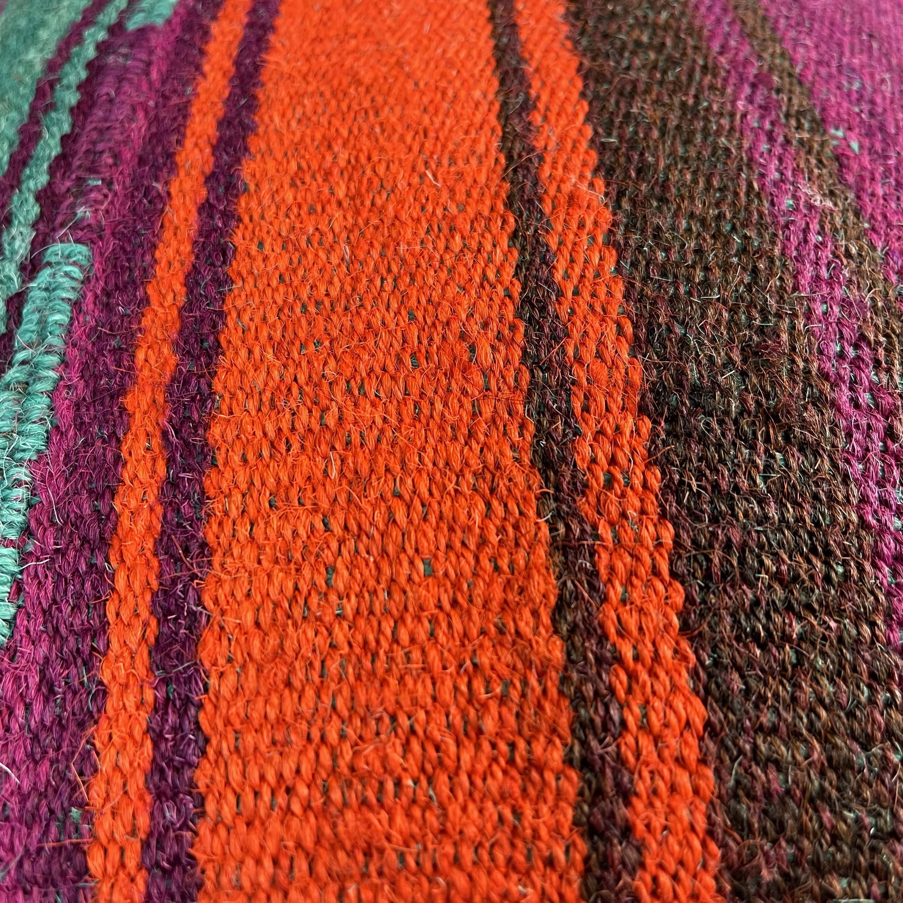 VINTAGE TURKISH KILIM CUSHION COVER, 40 X 40 CM