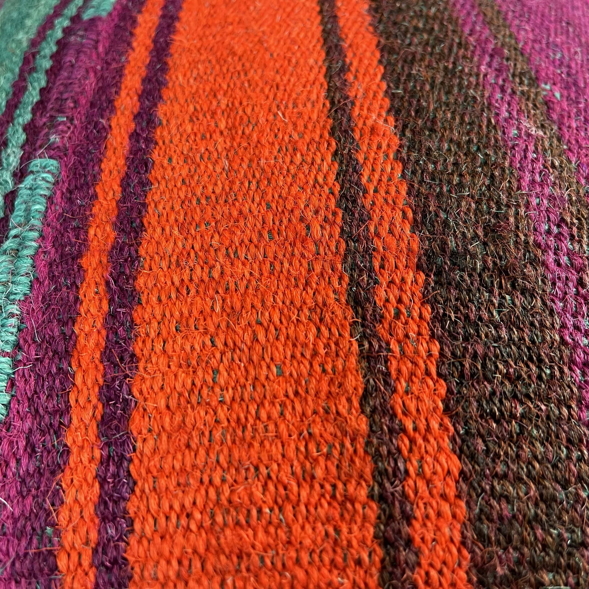 VINTAGE TURKISH KILIM CUSHION COVER, 40 X 40 CM