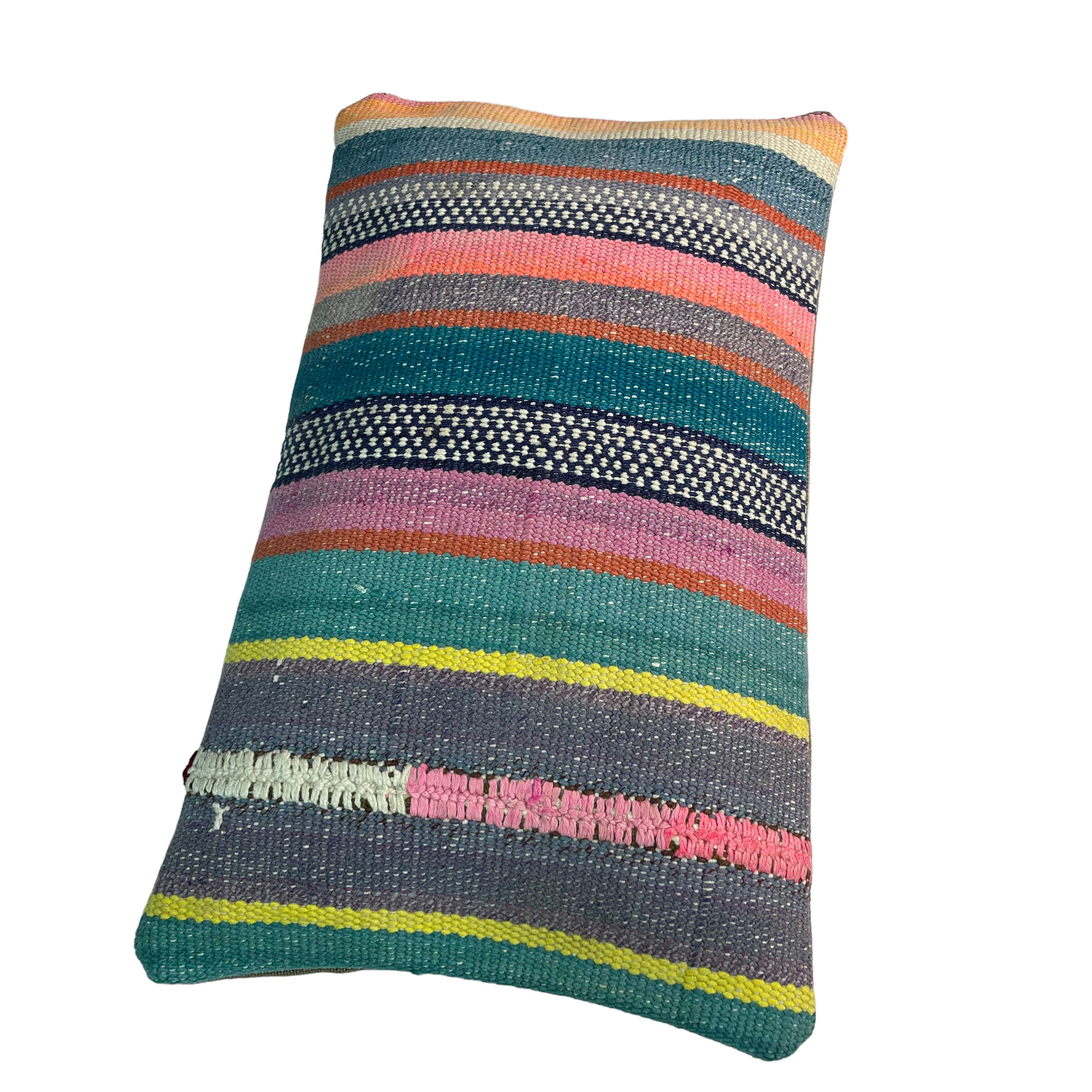 Vintage turkish handmade cushion cover , 30 x 50 cm