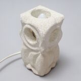 Owl lamp in stone by Albert Tormos from the 1960s.