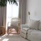 Double-layered handmade rug made from recycled cotton - hand-woven - 170 x 240 cm