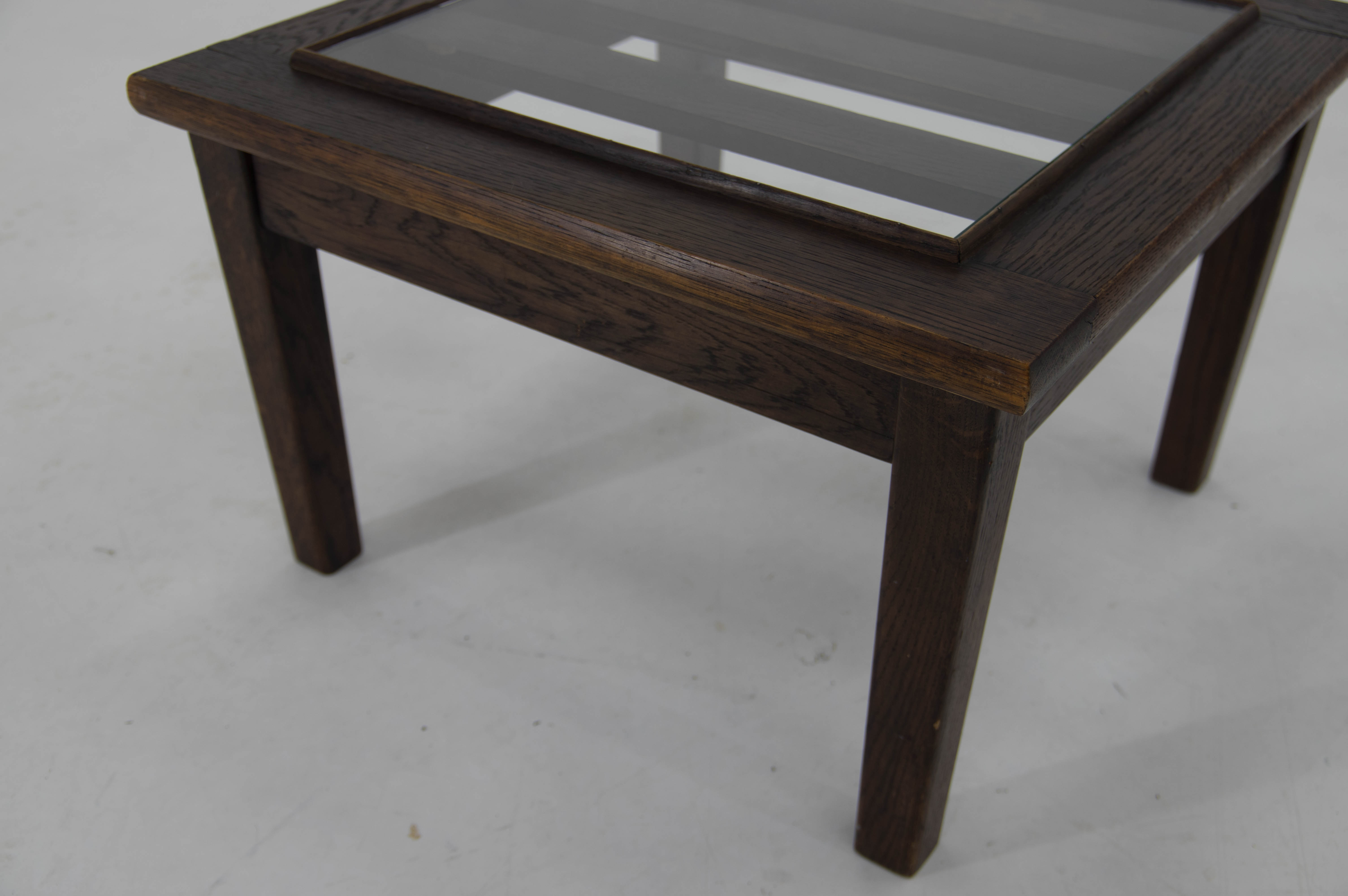 Rare Functionalist Side Table by Antonin Heythum, 1930s