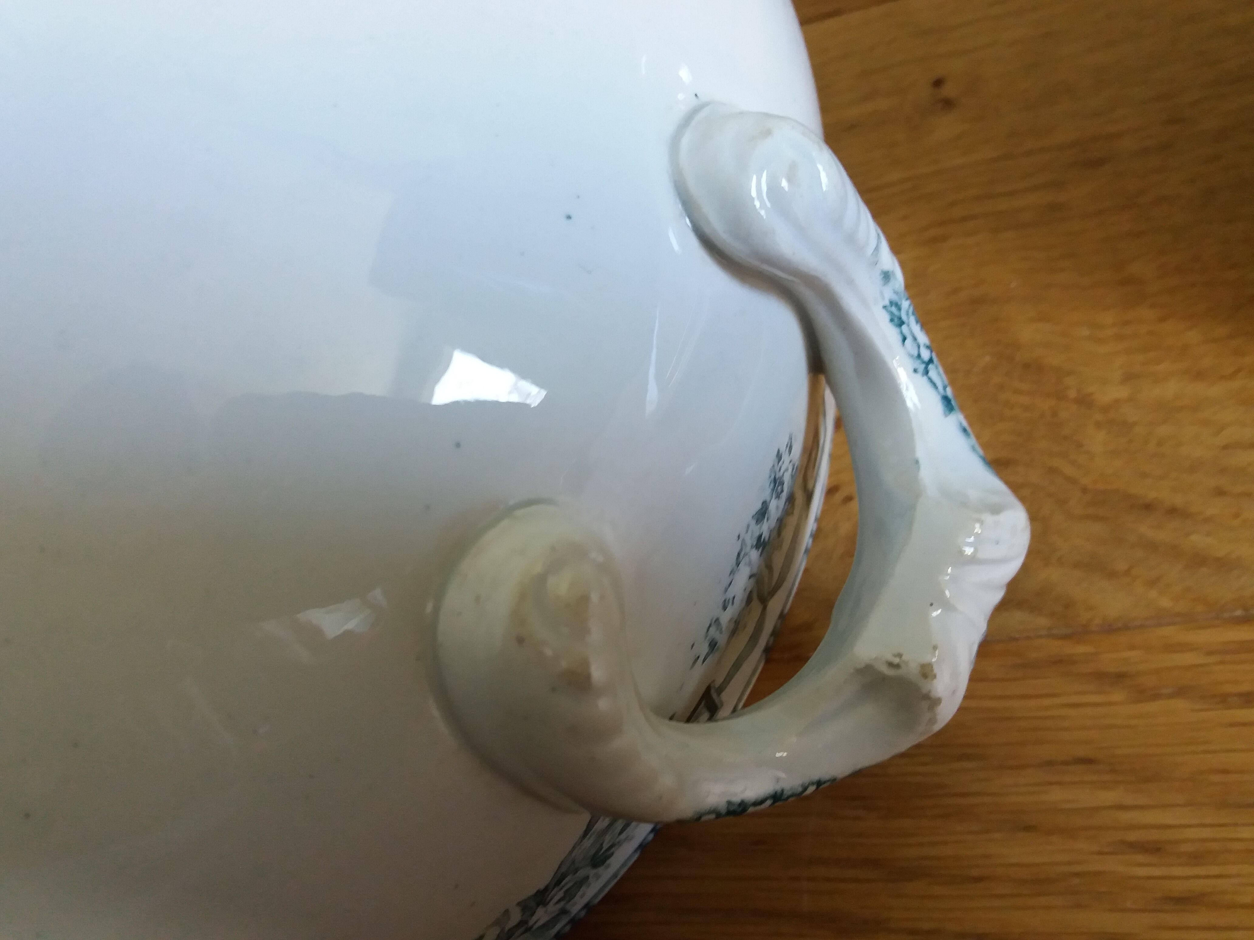 Iron Earth Soup Tureen Moulin des Loups and Hamage Athens Model