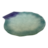 Vide poche pâte de verre bleu