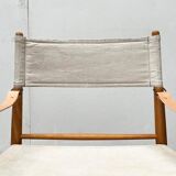 Mid-century modern Danish safari chair by Farstrup, 1960s.