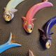 Porcelain fish knife holder