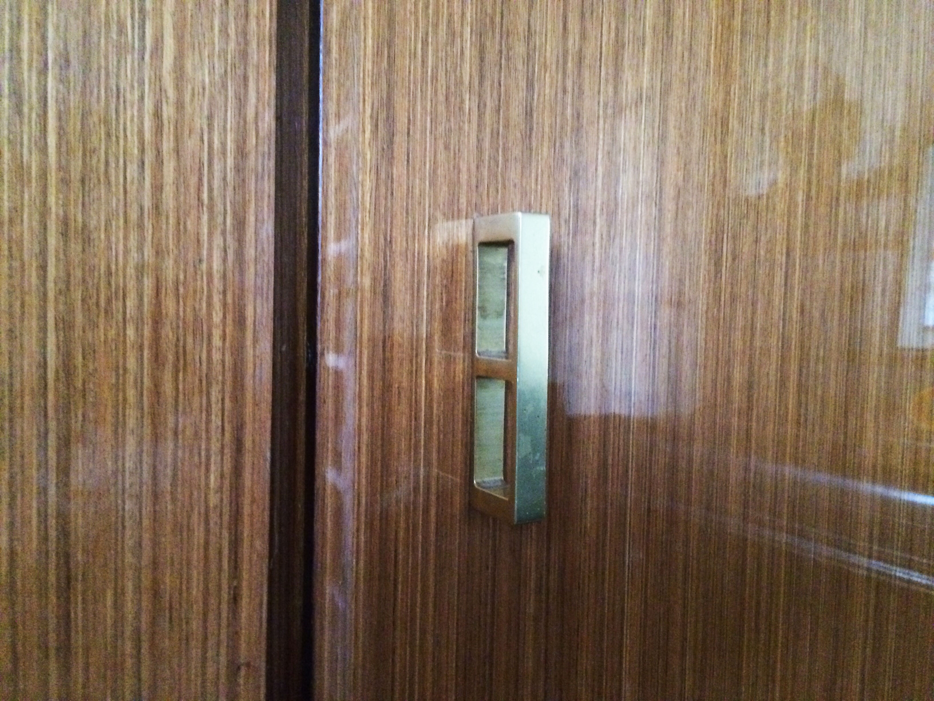 Varnished mahogany buffet 1950/60