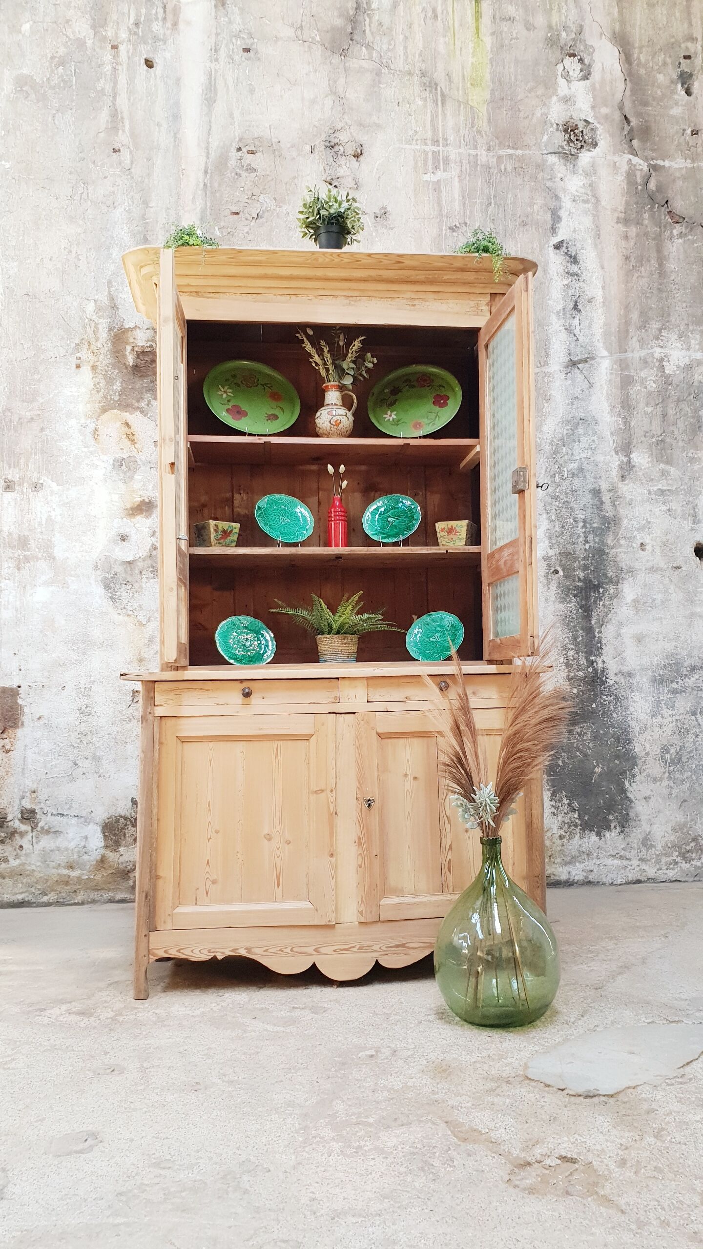 Vaisselier Ancien 2 corps