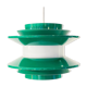Pendant light "Trava" green version by Carl Thore for Granhaga Metallindustri. Sweden 1970s