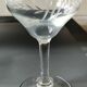 Lot 6 art décor champagne glasses, 1920s. chiseled ears of wheat/transverse lines motifs