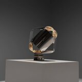 Stainless steel table lamp by Edera Radici for Sagim, Italy 1970