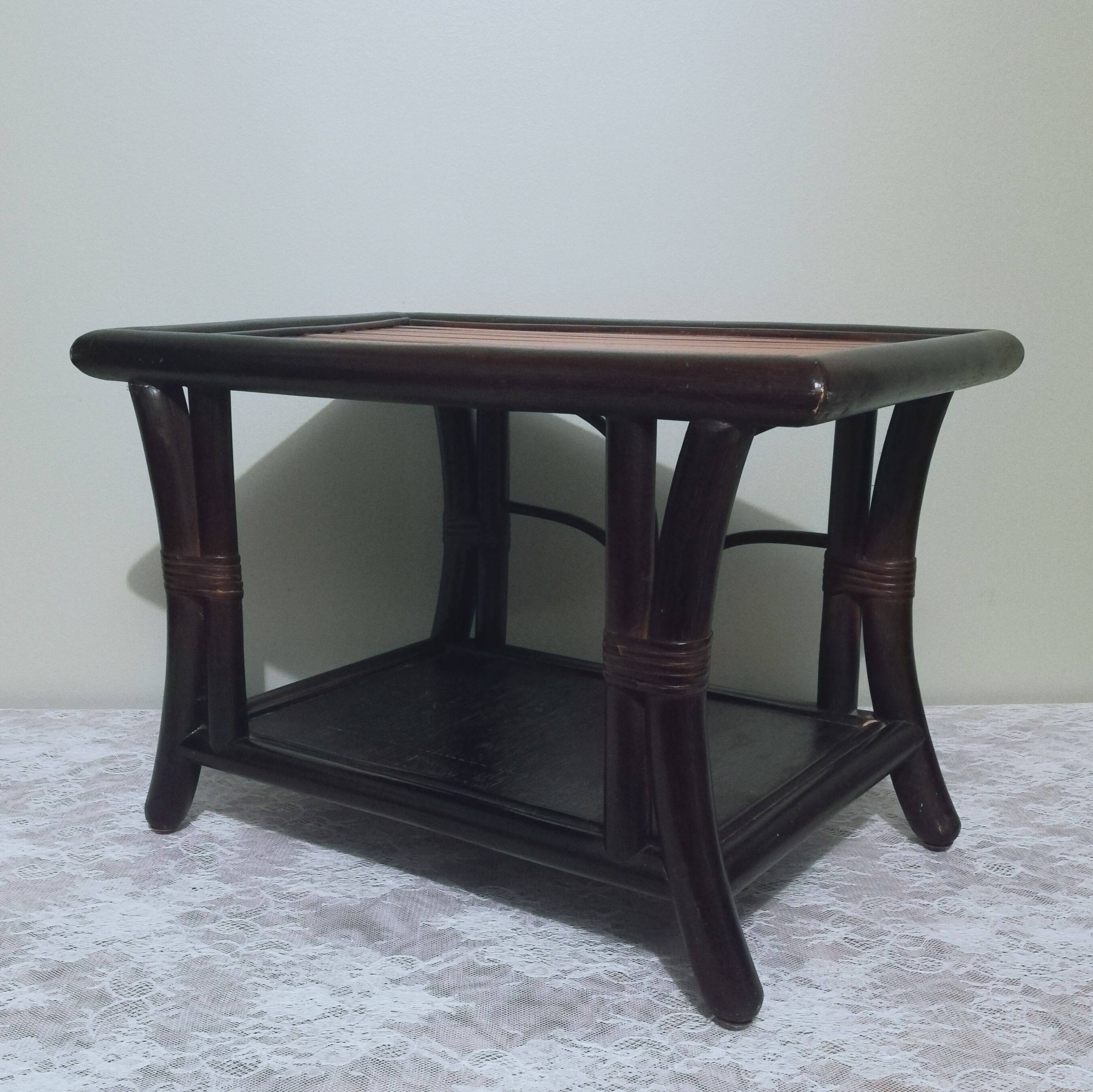 Coffee table in bamboo