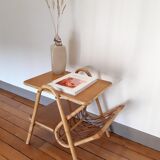 Rattan coffee table