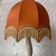 1970s alabaster column lamp