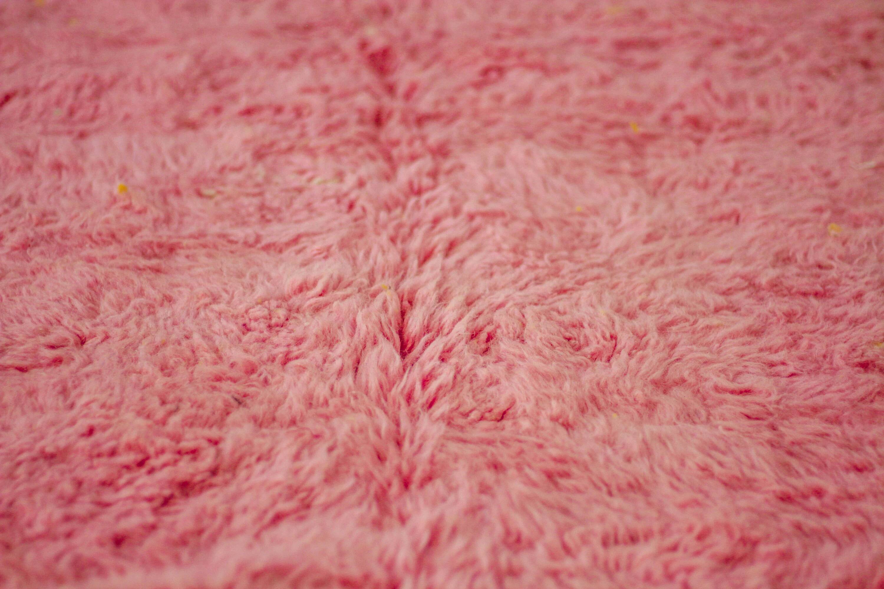 Handmade wool Berber rug 3 x 2 m