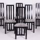 Mid-Century Dining Chairs in Beech from Thon, 1970s, Set of 6