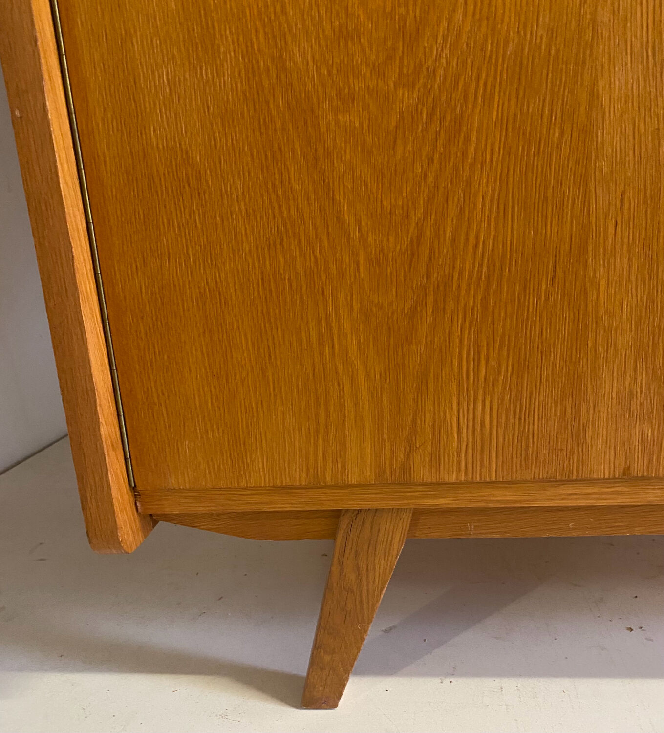 Vintage wardrobe with compass feet