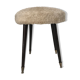 Tabouret moumoute vintage