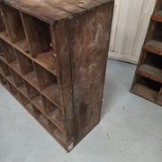 Duo of trade furniture sorting of the post shelf storage
