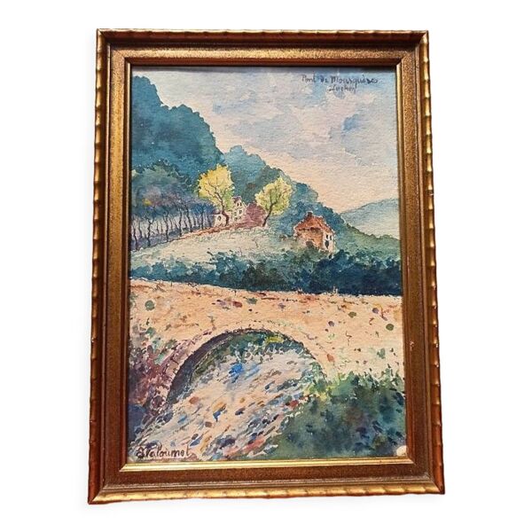 Aquarelle de Émile Paloumet