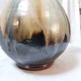 Large vase in flamed Boufflioux sandstone signed GUÉRIN - 1930s