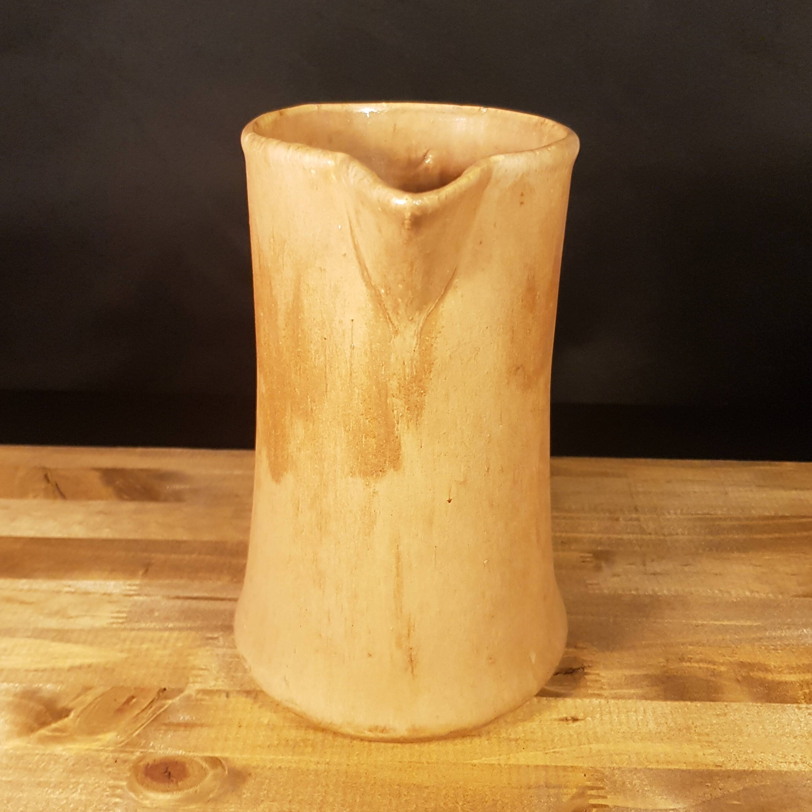 Terracotta pitcher