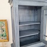 50s display case - small blue dresser