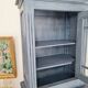50s display case - small blue dresser