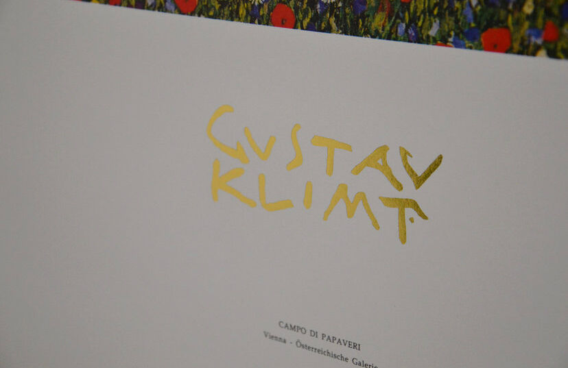 Art poster - reproduction by Gustav Klimt
