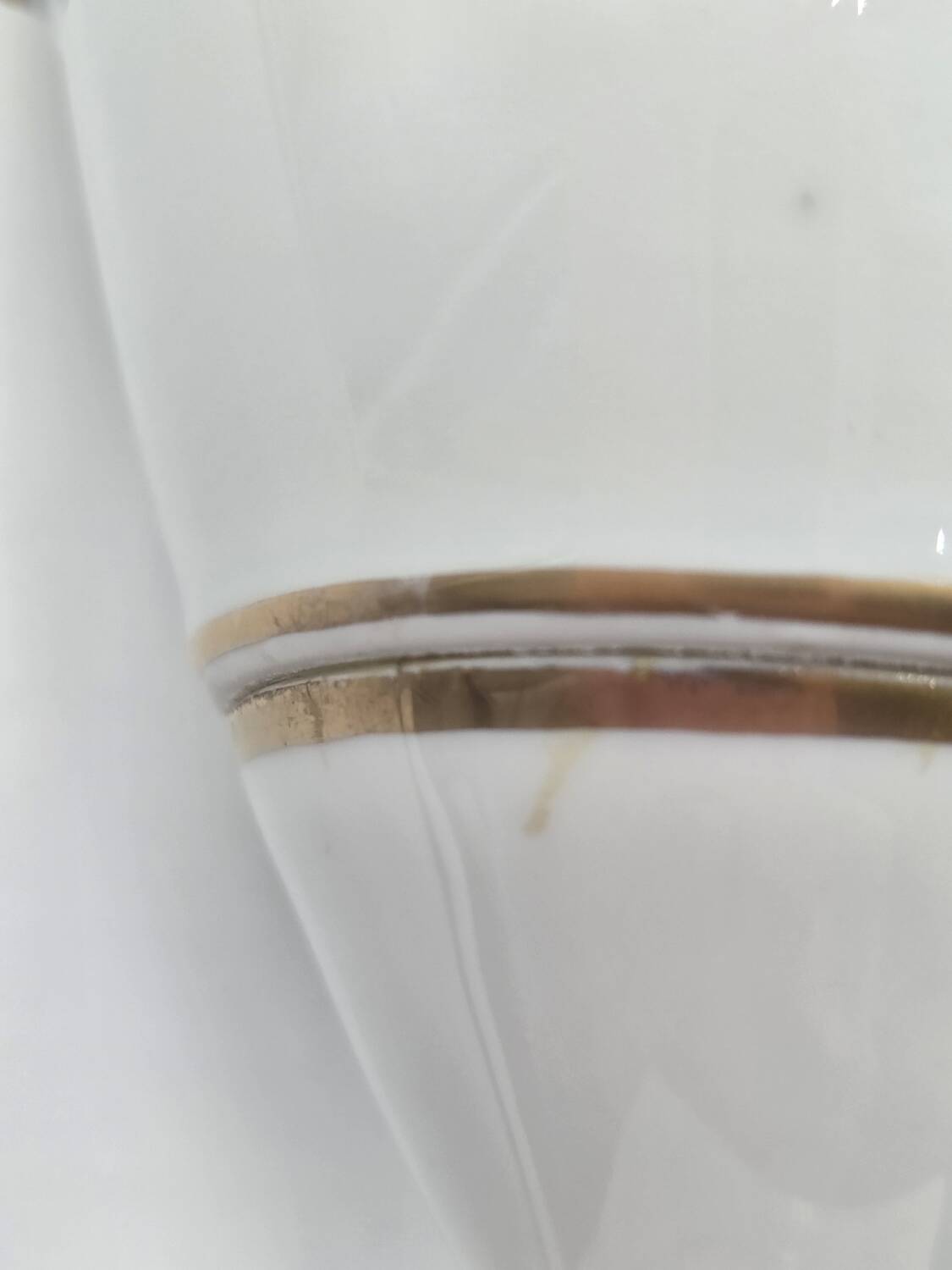 Limoges porcelain vase Castel decorated in the Empire style Saint-Cloud