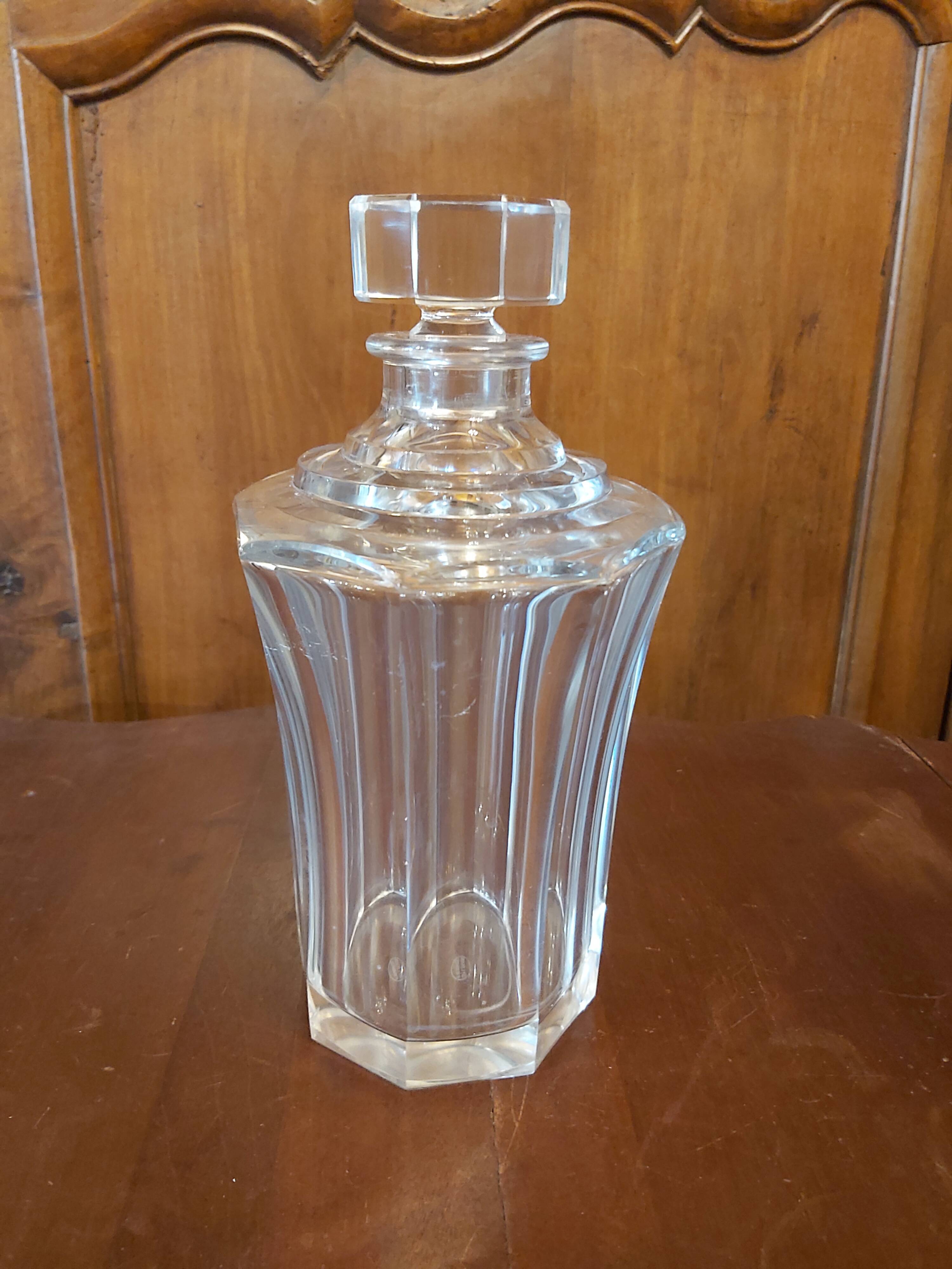Saint Louis crystal liqueur decanter