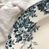 8 “Marie Louise” ironstone soup plates from Saint Amand and Hamage
