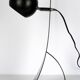 Brilliant black metal house lamp 1990