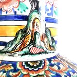 Vase earthenware of Desvres 49cm