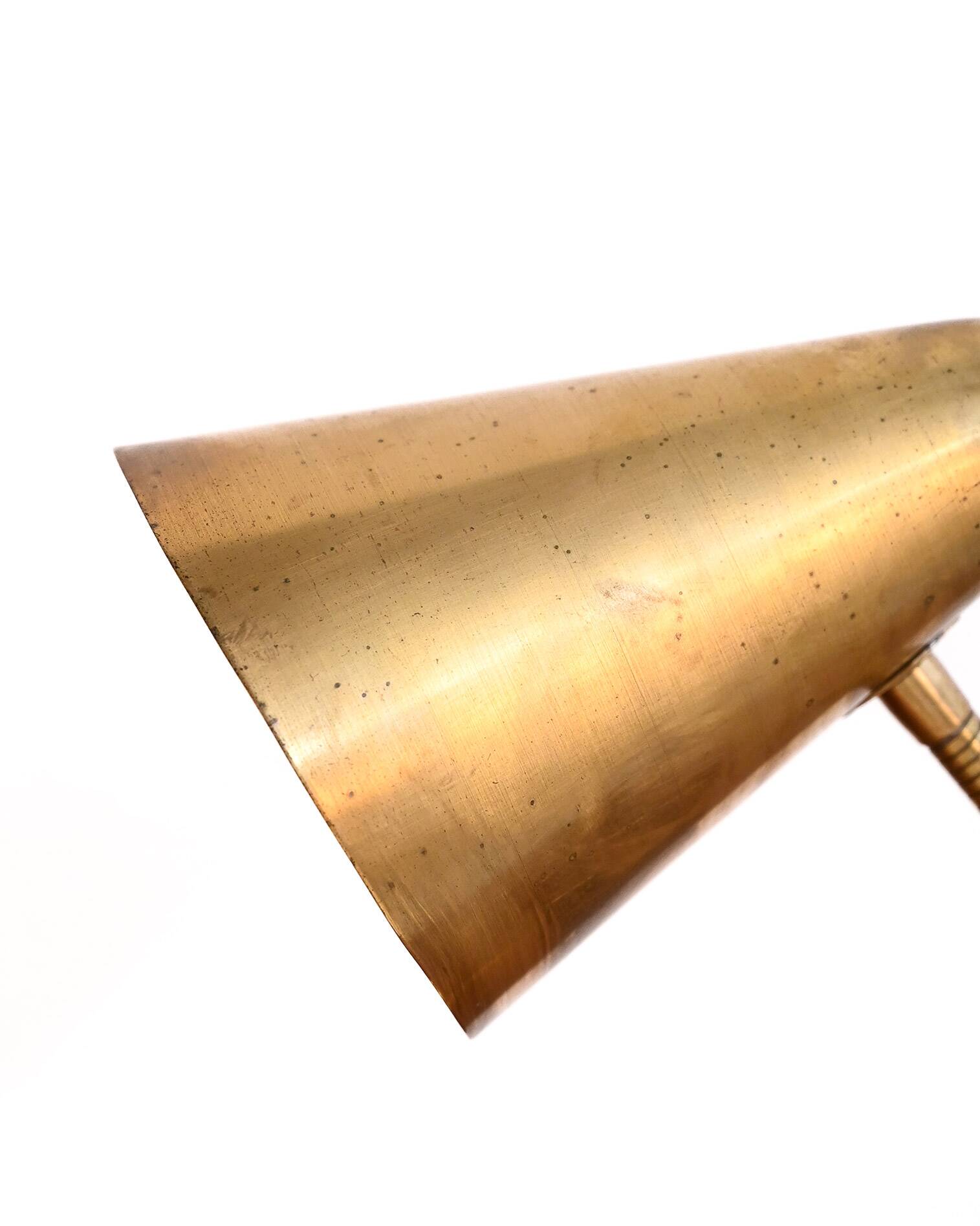 Scandinavian adjustable table lamp, 1950s