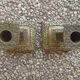 Pair of brass candlesticks, vintage