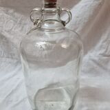 Bonbonne en verre de pharmacie ancienne