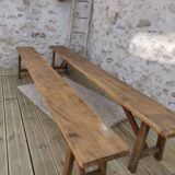 Pair of old benches