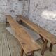 Pair of old benches