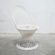 Garden table and 5 vintage fiberglass chairs by Russell Woodard