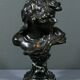 Bronze “Laughing Child”, signed A.Injalbert – Late 19th century