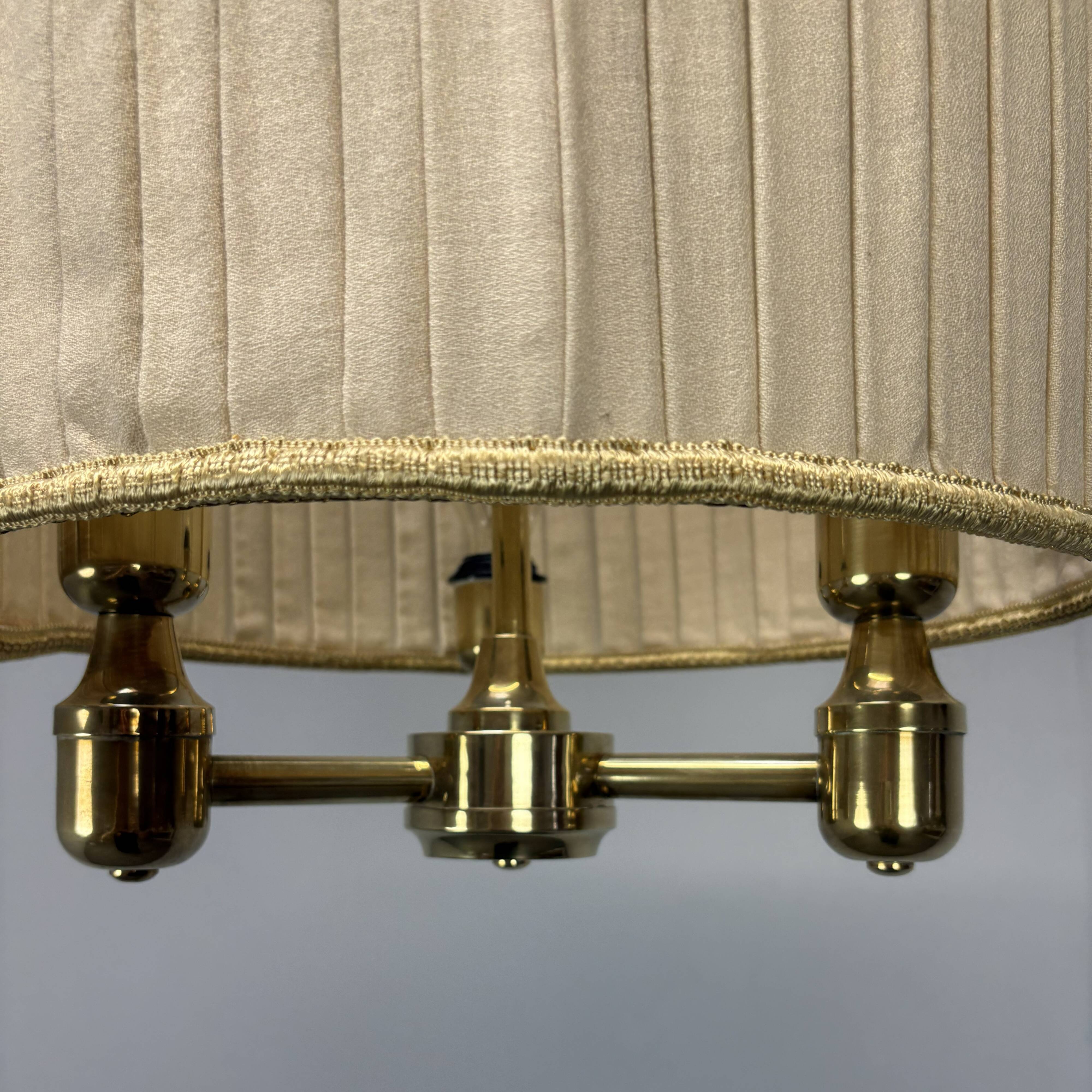 Mid-Century Modern Brass Pendant, 1960s, Germany