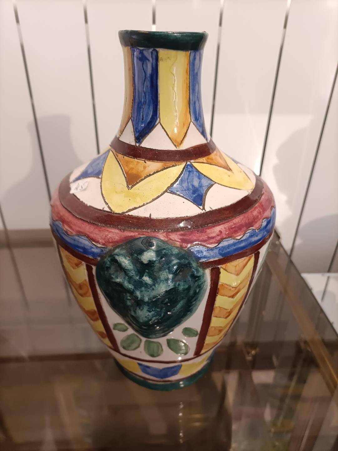 Pair of Vallauris style vases