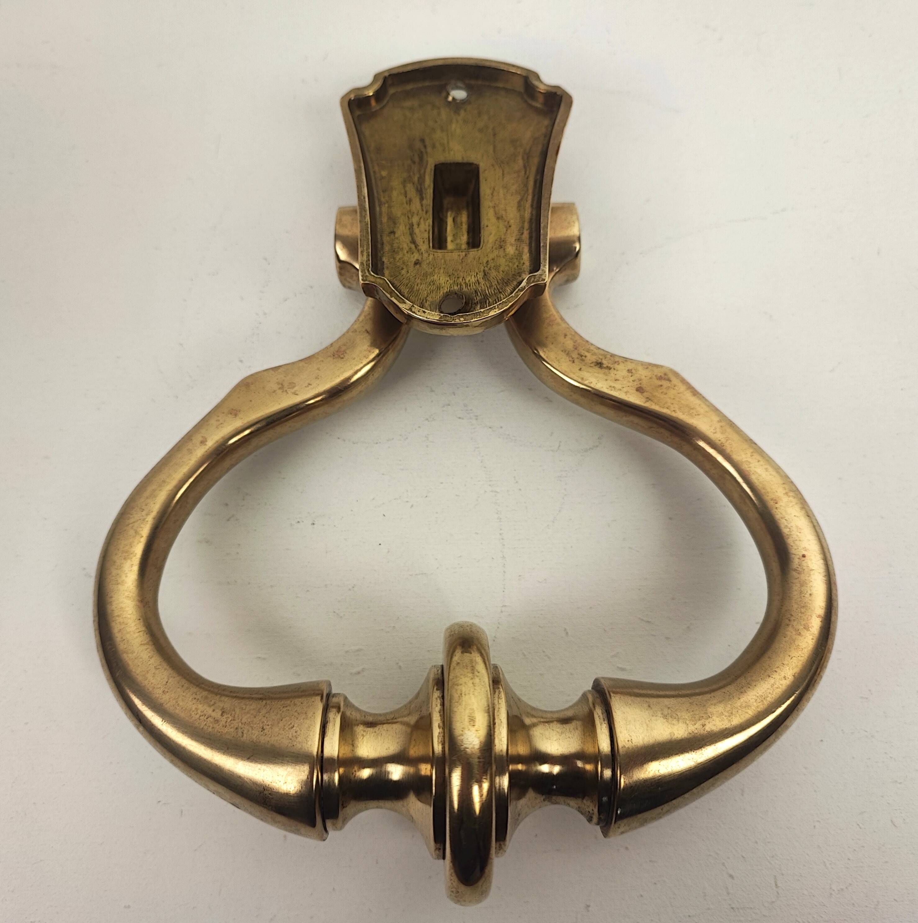 Brass door knocker