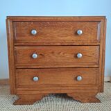 Oak chest of drawers from the 1950s