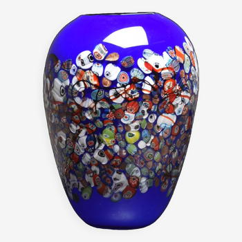 Vase Murano ,Seguso Millefiori